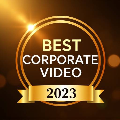 Logo del premio 'Mejor Video Corporativo' 2023